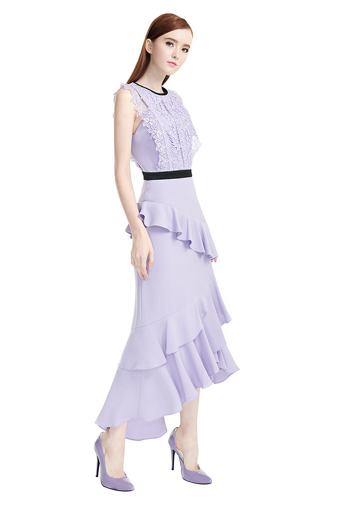 side view of the dress